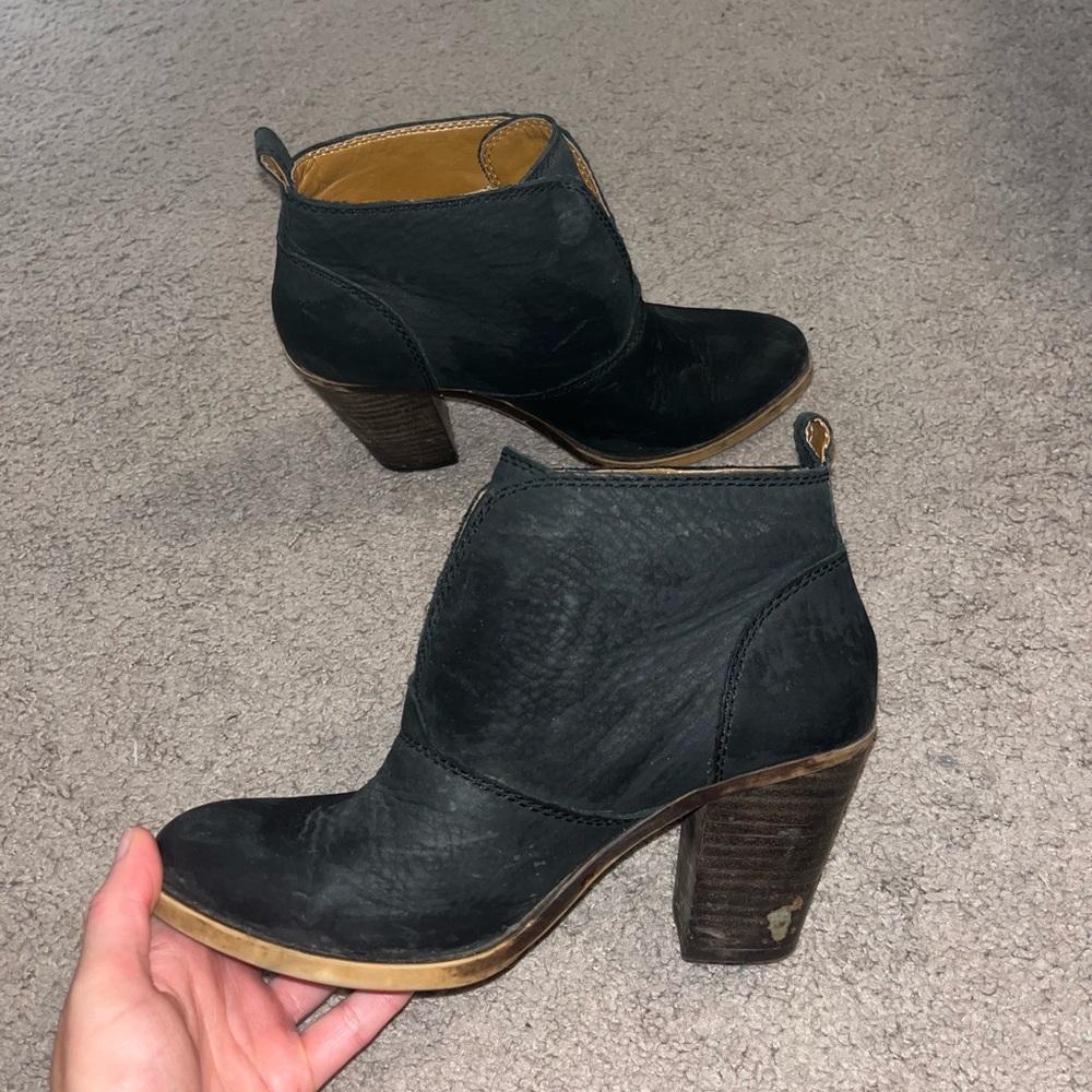 Lucky Brand Leather Bootie